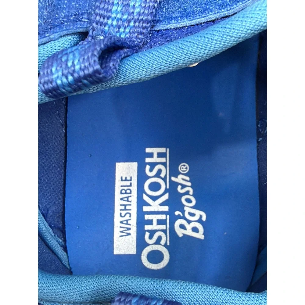 OshKosh Sandals Boys 10 Blue Mesh Closed Toe Athletic Water Sport EUC